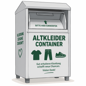 Wiederaufstellung eines Altkleidercontainers in der Ortsgemeinde Heuchelheim-Klingen